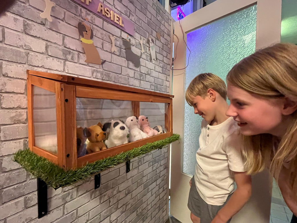 Adopteer een fluffy puppy kinderfeestje