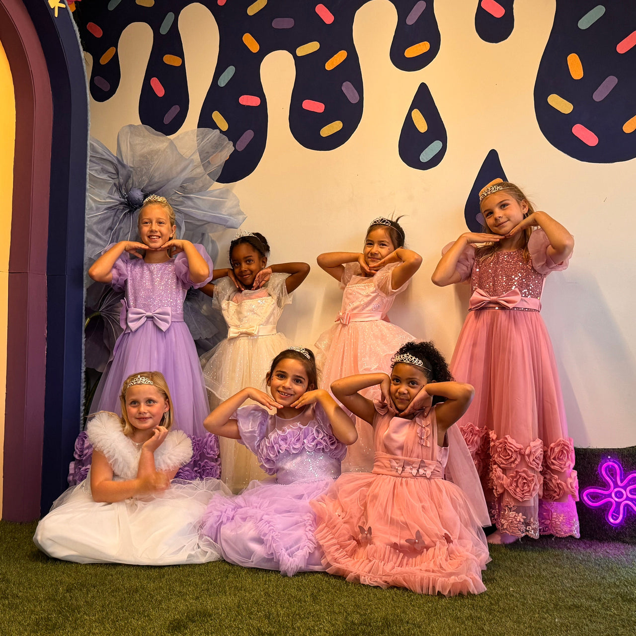Glamour Girls kinderfeestje