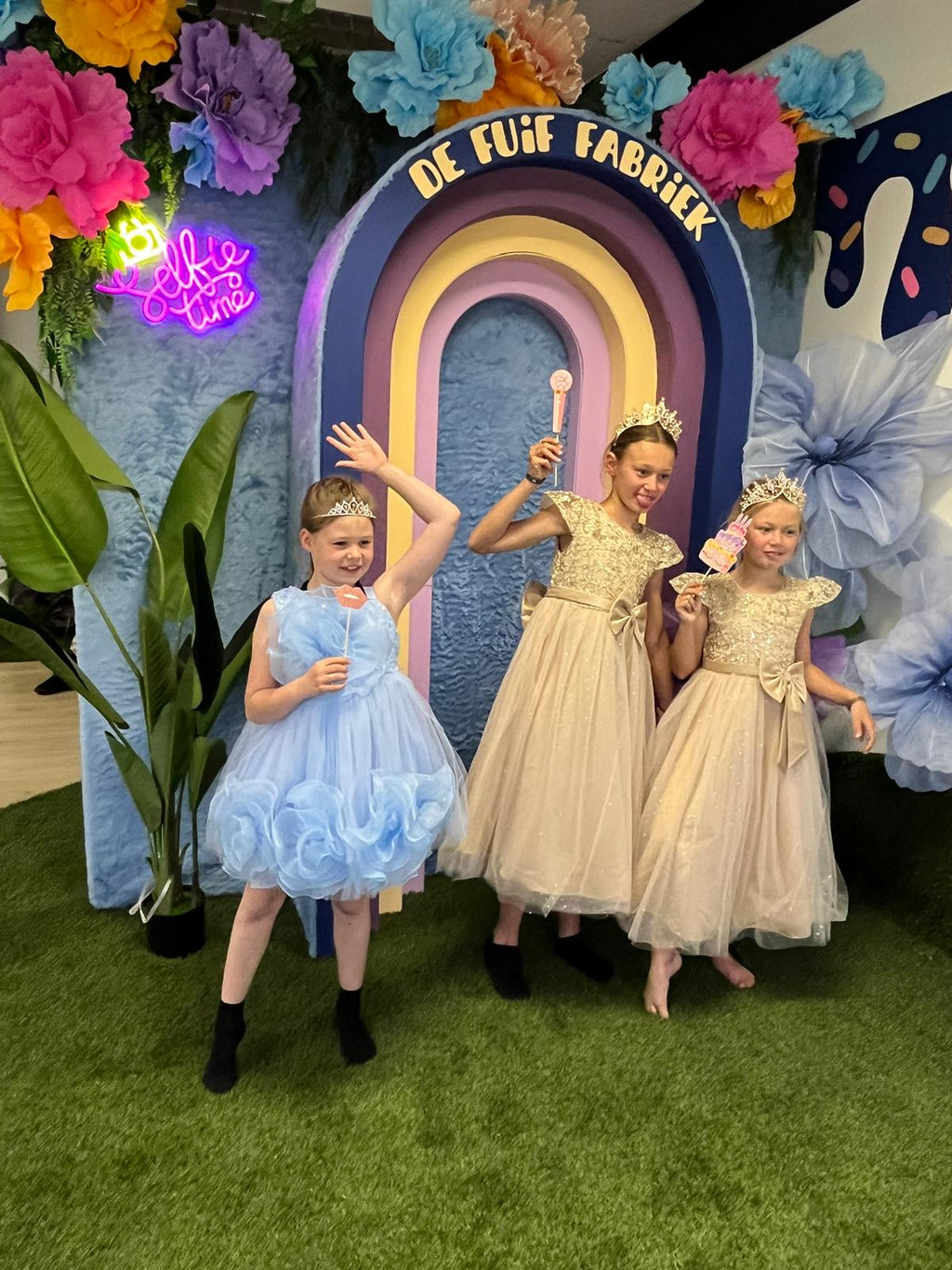Glamour Girls kinderfeestje